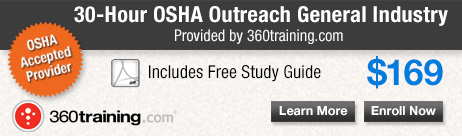 30 Hour OSHA Outreach General Industry