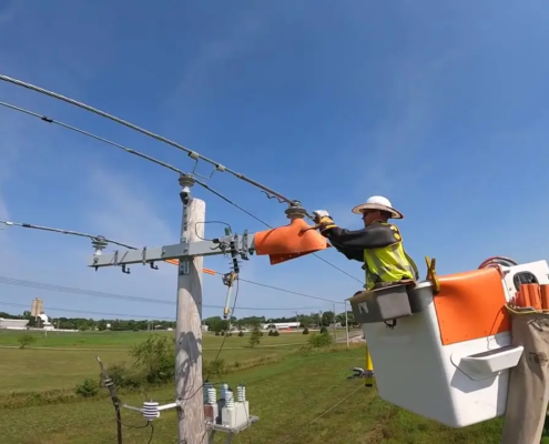 An RTSC professional overseeing high-risk electrical work in Hawaii, ensuring safe operations to mitigate financial liability from potential safety violations.