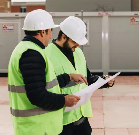 An SSHO in Hawaii and an RTSC consultant performing a rigorous on-site safety inspection to mitigate hazard risks and maintain compliance with HIOSH.